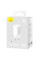 Мережевий зарядний пристрій Baseus GaN5 Pro OS + Type-C to Type-C 40W (CCGP18010) - White - фото