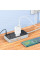 Удлинитель Hoco AC8A Storm (PD30W/1C/3A/3xSocket) (1.5m) - Black - фото