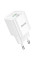 Мережевий зарядний пристрій Hoco C147A PD20W+QC3.0 (1USB-A/1C) - White - фото