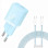 Мережевий зарядний пристрій Baseus GaN5 Fast Charger (mini) 30W (1USB-C) + кабель Type-C to Type-C (P10110902) - Galaxy Blue