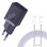 Мережевий зарядний пристрій Baseus GaN5 Fast Charger (mini) 30W (1USB-C) + кабель Type-C to Type-C (P10110902) - Midnight Purple