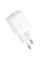 Мережевий зарядний пристрій Baseus GaN5 Fast Charger (mini) 30W (1USB-C) + кабель Type-C to Type-C (P10110902) - Moon White - фото