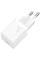Мережевий зарядний пристрій Baseus GaN5 Fast Charger (mini) 30W (1USB-C) + кабель Type-C to Type-C (P10110902) - Moon White - фото