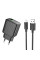 Мережевий зарядний пристрій Hoco CS21A Rich QC3.0 18W (1USB-A) + кабель USB to MicroUSB - Black - фото