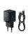 Мережевий зарядний пристрій Baseus Palm Fast Charger 20W (1USB-A/1C) + кабель Type-C to Type-C (P10111608) - Cluster Black - фото