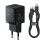 Мережевий зарядний пристрій Baseus Palm Fast Charger 20W (1USB-A/1C) + кабель Type-C to Type-C (P10111608) - Cluster Black