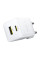 Мережевий зарядний пристрій Baseus Palm Fast Charger 20W (1USB-A/1C) + кабель Type-C to Type-C (P10111608) - Moon White - фото