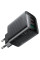 Мережевий зарядний пристрій Acefast A108 GaN PD67W (1USB-A/2C) - Black - фото