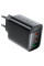 Мережевий зарядний пристрій Acefast A108 GaN PD67W (1USB-A/2C) - Black - фото