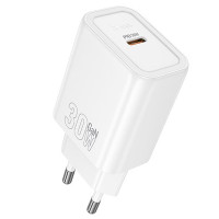 Сетевое зарядное устройство Hoco N62 Gentle PD30W (1USB-C) - White