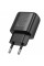 Мережевий зарядний пристрій Hoco C141A Smart 2.1A (2USB-A) - Black - фото