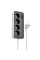 Удлинитель Hoco AC21 Sunlight 4-bit (1C/3A/4xSocket) (1.5m) - White - фото