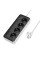 Подовжувач Hoco AC21 Sunlight 4-bit (1C/3A/4xSocket) (3m) - Black - фото