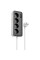 Подовжувач Hoco AC21 Sunlight 4-bit (1C/3A/4xSocket) (3m) - Black - фото