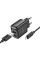 Мережевий зарядний пристрій Hoco C141A Smart 2.1A (2USB-A) + кабель USB to Lightning - Black - фото