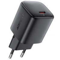Мережевий зарядний пристрій Acefast A119 PD45W GaN (1USB-C) - Black