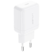 Мережевий зарядний пристрій Acefast A130 PD20W (1USB-C) - White