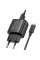 Мережевий зарядний пристрій Hoco C140A Smart QC3.0 18W (1USB-A) + кабель USB to MicroUSB - Black - фото