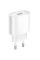 Мережевий зарядний пристрій Hoco C109A Fighter PD20W (1USB-C) - White - фото