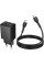 Мережевий зарядний пристрій Hoco N71 Nuevo PD30W+QC3.0 (1USB-A/1C) + кабель Type-C to Type-C - Black - фото