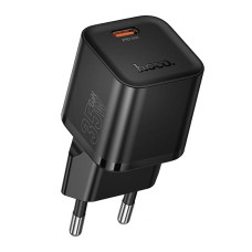 Мережевий зарядний пристрій Hoco N66 Ingenious PD35W (1USB-C) - Black