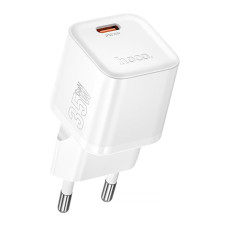 Мережевий зарядний пристрій Hoco N66 Ingenious PD35W (1USB-C) - White