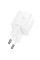 Мережевий зарядний пристрій Hoco N66 Ingenious PD35W (1USB-C) - White - фото