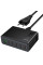 Мережевий зарядний пристрій Hoco C152A Modern PD70W 6in1 (5USB-C і 1USB-A) - Black - фото