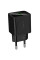 Мережевий зарядний пристрій Hoco CS84A Excellent with digital display PD30W+QC3.0 (1USB-A/1C) - Black - фото