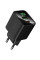 Мережевий зарядний пристрій Hoco CS84A Excellent with digital display PD30W+QC3.0 (1USB-A/1C) - Black - фото