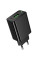 Мережевий зарядний пристрій Hoco CS92A Leader 18W+QC3.0 (1USB-A) - Black - фото