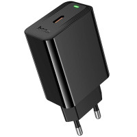 Мережевий зарядний пристрій Hoco CS93A Leader 20W (1USB-C) - Black