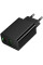 Мережевий зарядний пристрій Hoco CS95A Leader PD30W+QC3.0 (1USB-A/1C) - Black - фото