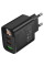 Мережевий зарядний пристрій Borofone BA98A Ilustre with digital display PD30W (1USB-A/2C) - Black - фото
