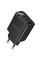 Мережевий зарядний пристрій Borofone BA98A Ilustre with digital display PD30W (1USB-A/2C) - Black - фото