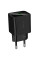 Мережевий зарядний пристрій Hoco CS83A Excellent with digital display PD20W+QC3.0 (1USB-A/1C) - Black - фото