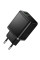 Мережевий зарядний пристрій Hoco C157A Smart PD30W+QC3.0 (1USB-A/1C) - Black - фото