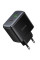 Мережевий зарядний пристрій Hoco C158A Upgrade PD45W (1USB-A/1C) - Black - фото