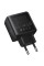 Мережевий зарядний пристрій Hoco C158A Upgrade PD45W (1USB-A/1C) - Black - фото