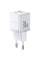 Мережевий зарядний пристрій Baseus Palm Fast Charger 30W (1USB-A/1C) (P1011160A) - Moon White - фото
