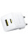 Мережевий зарядний пристрій Baseus Palm Fast Charger 30W (1USB-A/1C) (P1011160A) - Moon White - фото