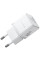 Мережевий зарядний пристрій Baseus Palm Fast Charger 30W (1USB-A/1C) (P1011160A) - Moon White - фото