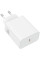 Мережевий зарядний пристрій Hoco C162A Source PD40W (1USB-C) - White - фото