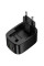 Мережевий зарядний пристрій Hoco CS101A Folding PD20W+QC3.0 (1USB-A/1C) + кабель Type-C to Type-C - Black - фото