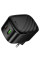 Мережевий зарядний пристрій Hoco CS101A Folding PD20W+QC3.0 (1USB-A/1C) - Black - фото