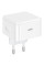 Мережевий зарядний пристрій Hoco C161A Speed PD40W (1USB-C) - White - фото
