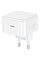 Мережевий зарядний пристрій Hoco C161A Speed PD40W (1USB-C) - White - фото