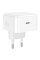 Мережевий зарядний пристрій Hoco C161A Speed PD40W (1USB-C) - White - фото