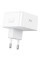 Мережевий зарядний пристрій Hoco C161A Speed PD40W (1USB-C) - White - фото
