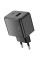 Мережевий зарядний пристрій Hoco CS17A Wish QC3.0 22.5W (1USB-A) - Black - фото